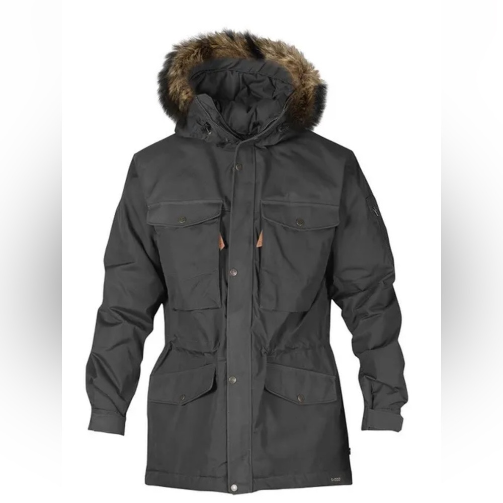 Fjallraven Nuuk Parka, Men’s M, Black, 2017